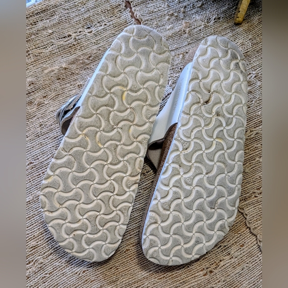 Birkenstock Gizeh Big Buckle White Leather women sandals - Picture 7 of 7